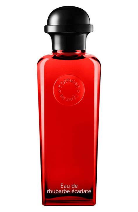 hermes eau de rhubarbe ecarlate cologne|Hermes rhubarb sample.